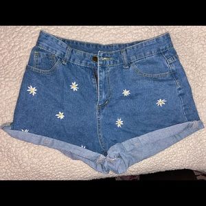 Jean shorts